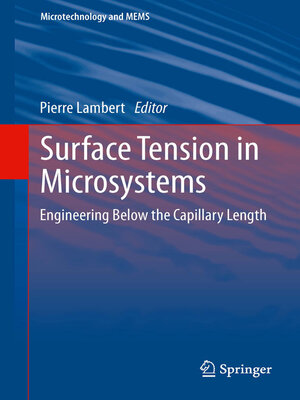 cover image of Surface Tension in Microsystems